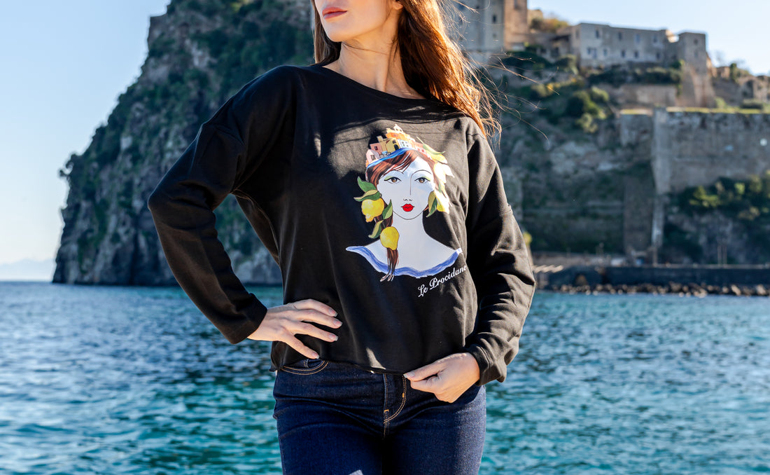 Felpa  Donna: Art. PRD - 05 Le Procidane