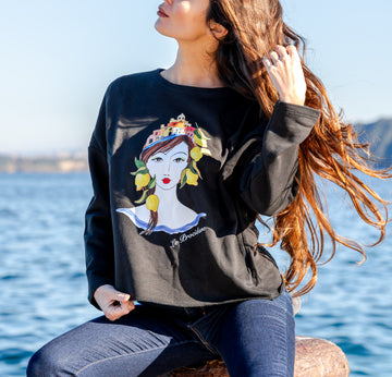 Felpa  Donna: Art. PRD - 05 Le Procidane