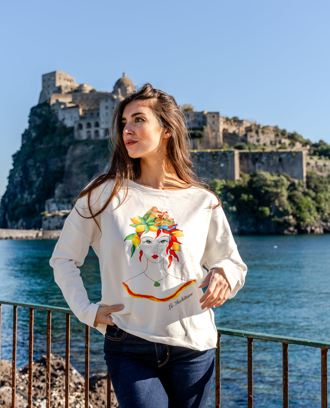 Felpa Donna: Art. CA- 01  Le Ischitane