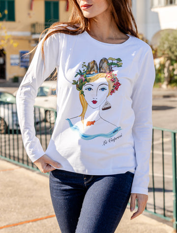 T-Shirt manica lunga: Art. CPR-06 Le Capresi
