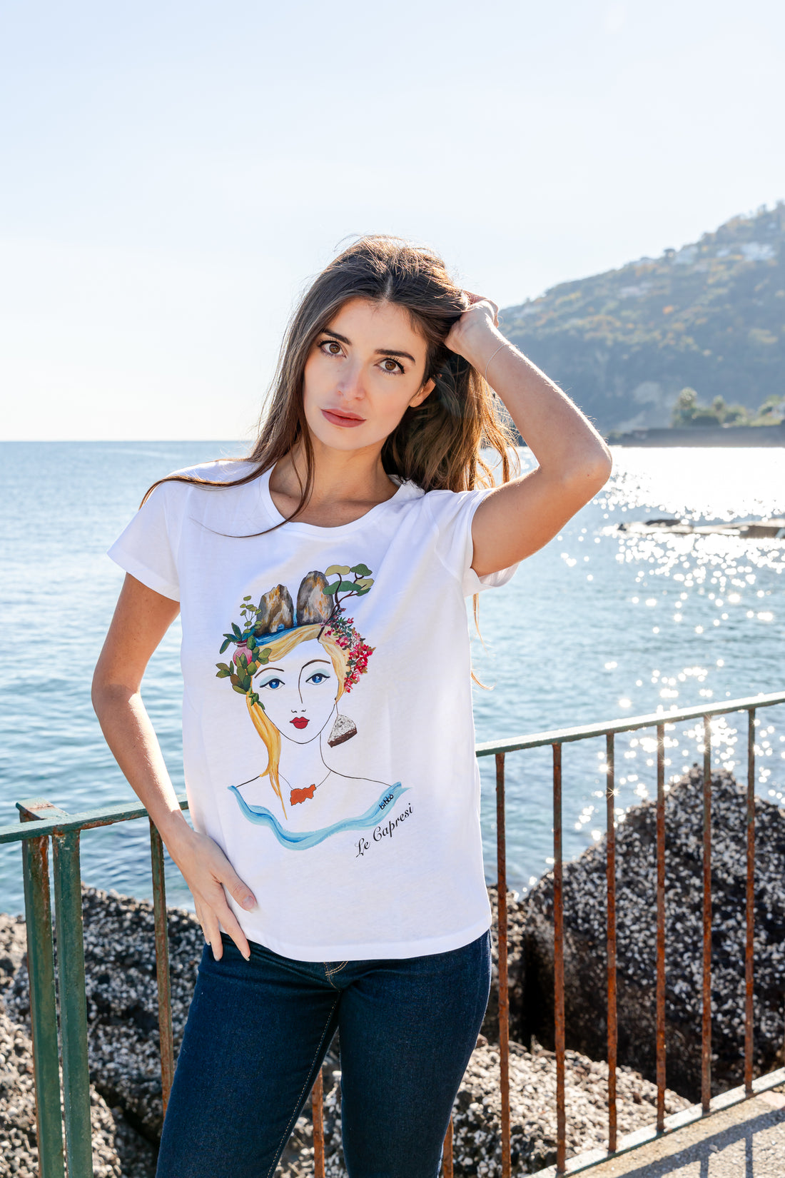 T-Shirt Donna: Art. CPR-06 Le Capresi