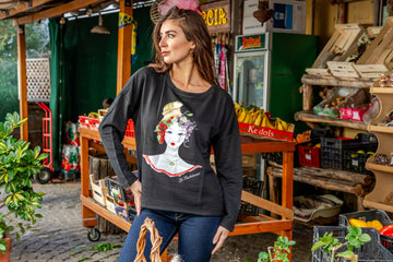 Felpa Donna: Art. FNG- 03 Le Ischitane