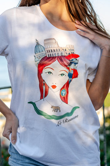 T-Shirt Donna: Art. RMN-11 Le Romane