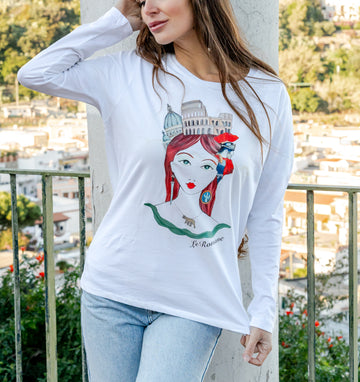 T-Shirt manica lunga: Art. RMN-11 Le Romane