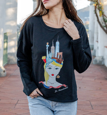 Felpa Donna: Art. AMC – 14 Le Americane