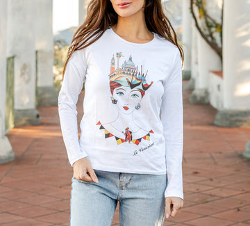 T-Shirt manica lunga:Art. VNZ -13  Le Veneziane